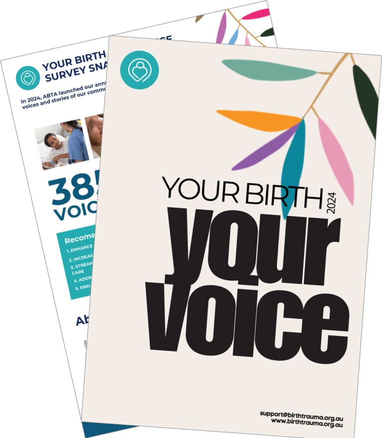 ABTA Led Research 1 Your Birth Your Voice Annual Survey 2024